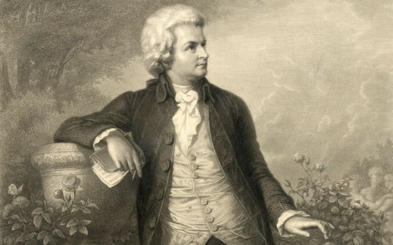 Wolfgang Amadeus Mozart.