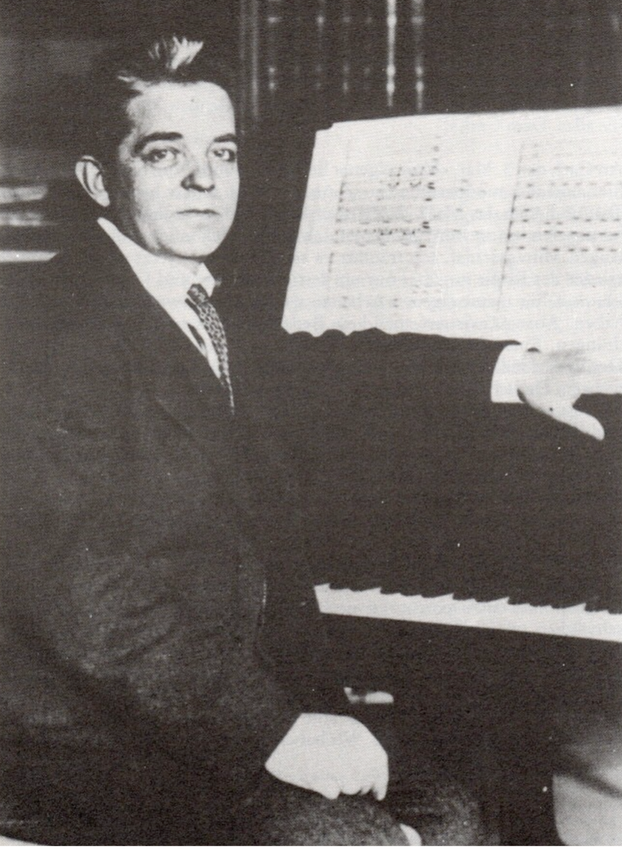 title Carl Nielsen in seinem Arbeitszimmer, 1905.